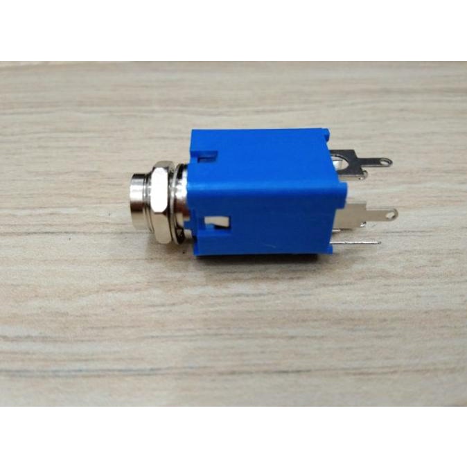 :=:=:=:=] SOKET AKAI STEREO BMA soket mic stereo biru bma