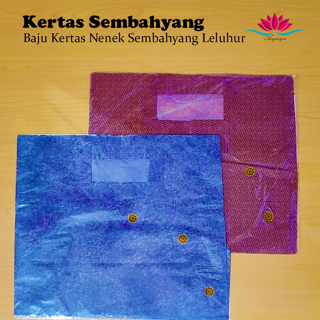 Baju Nenek Kertas Sembahyang OPP / Cheng Beng / Leluhur