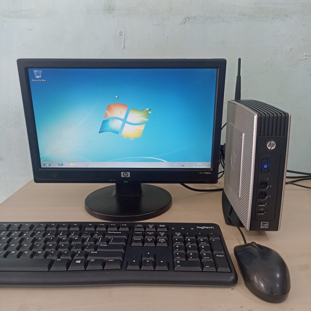 KOMPUTER IRIT LISTRIK HP  T510 FULLSET MONITOR 16 INCH