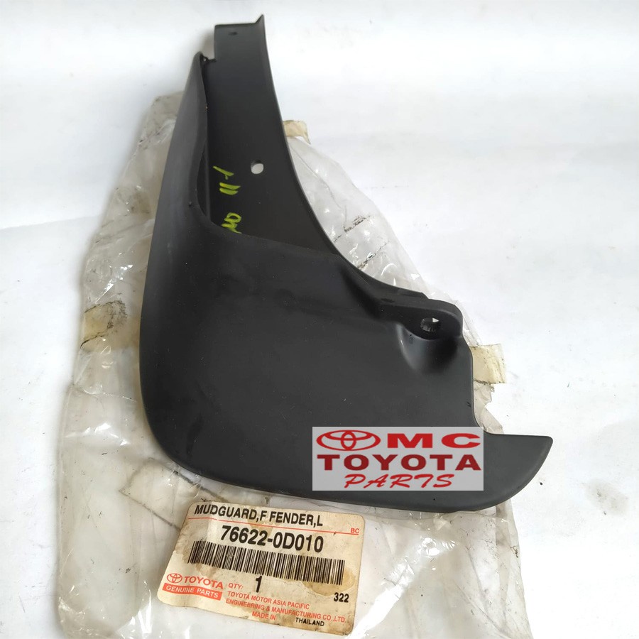 Karpet Lumpur / Mud Guard Depan Kiri Vios Old 76622-0D010