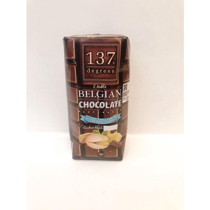 

137 Degrees Milk Kemasan Kecil 180ml Pistachio Belgian Chocolate