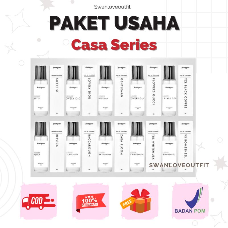 GEAMOORE PARFUM CASA CATUR 30ml | PARFUM LAMOZA SERIES 30ML