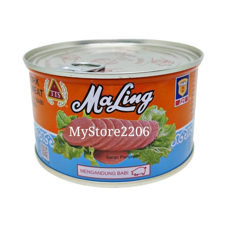 

➨ Daging HAM MaLing merek TTS / HAM MaLing ukuran besar (397 gram) / Maling Canned Pork Luncheon Meat ☀