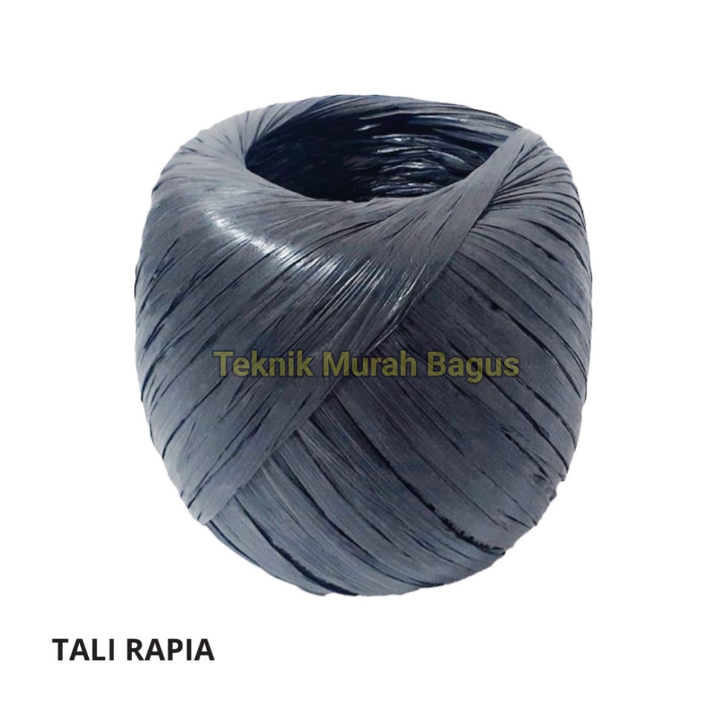 

Tali Rapia / Tali Rafia Rafiah Rapiah / Tali Plastik Hitam