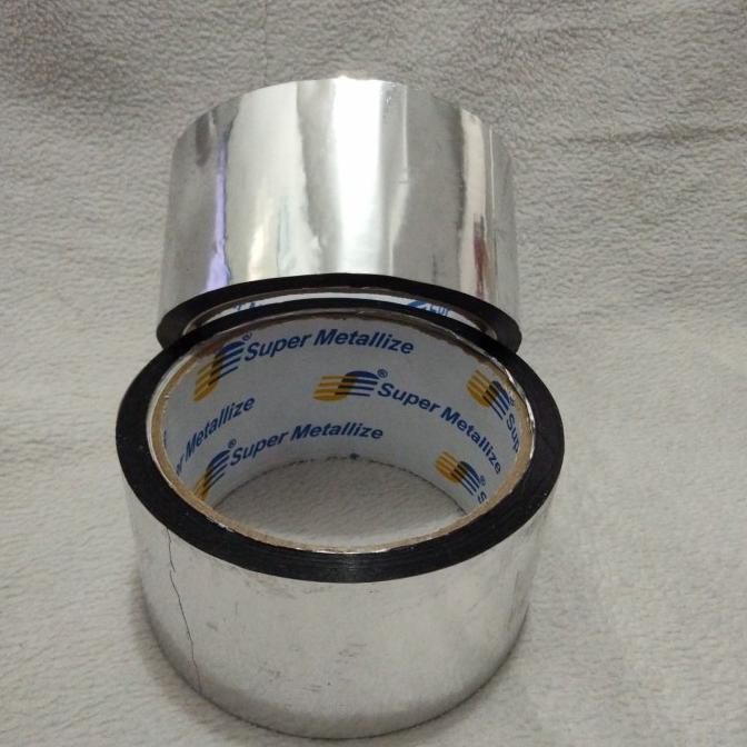 

\"\"\"\] METALIZING TAPE / ISOLASI METALIZING / LAKBAN METALIZING