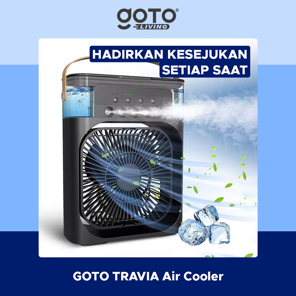 Goto Travia Air Cooler Fan Kipas AC Mini Portable Pendingin Ruangan