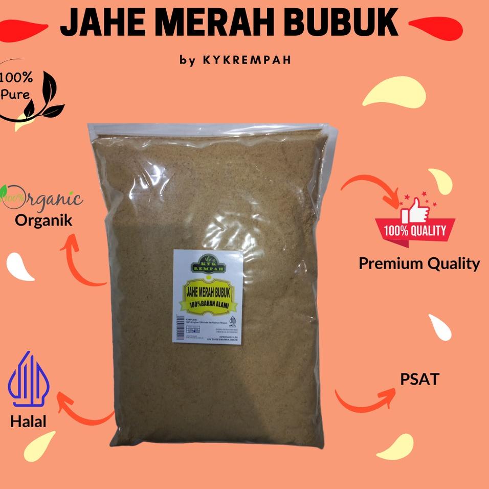 

Free Ongkir Jahe Merah Bubuk [100 gram], Tanpa Gula & Murni