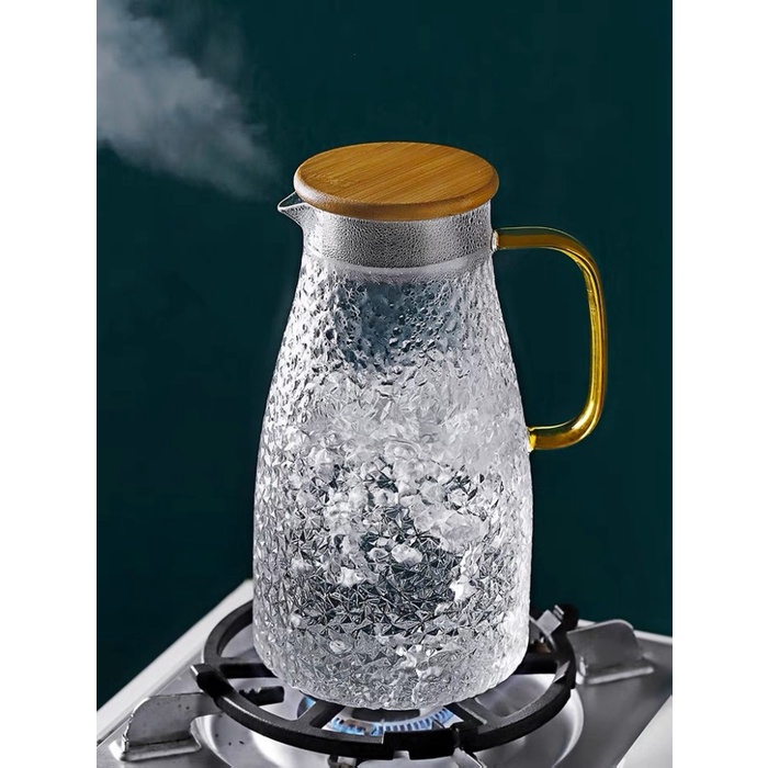 Terlaris Teko Kaca Anti Panas Viral/Teko Kaca Mewah/Teko Kaca Besar