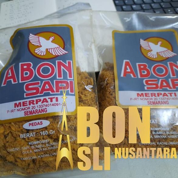 

'+'+'+'+] abon sapi merpati/abon sapi crispy cap merpati/oleh oleh asli semarang