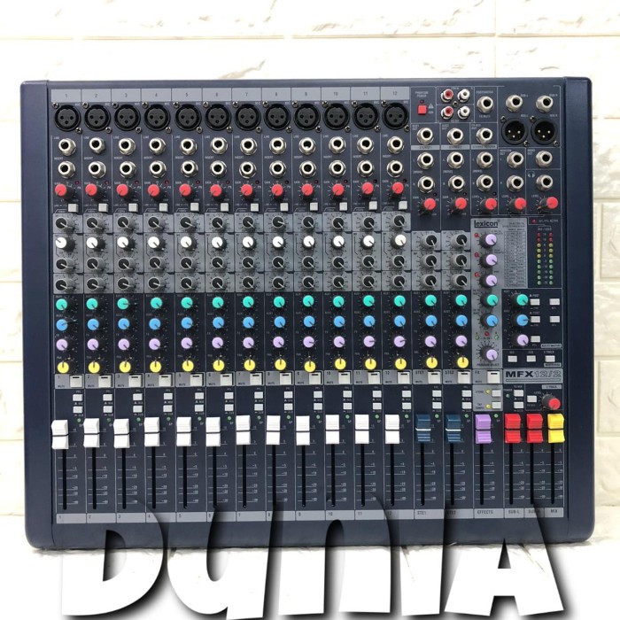 Mix Mixer Soundcraft Mfx 12 Channel