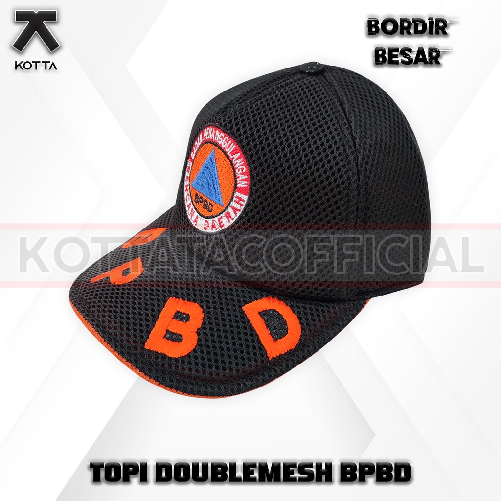 TOPI JALA BPBD HITAM - TOPI BPBD BERKUALITAS - TOPI BPBD ORANGE - TOPI BASARNAS - TOPI TIM SAR