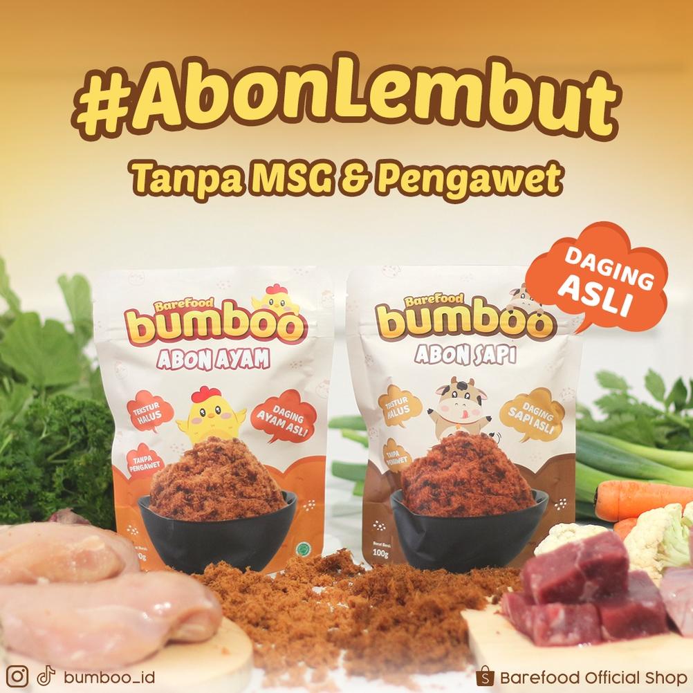 

BUMBOO Abon Asli - Tekstur Lembut MPASI Si Kecil - Sumber Protein - Tanpa MSG - Tanpa Pengawet