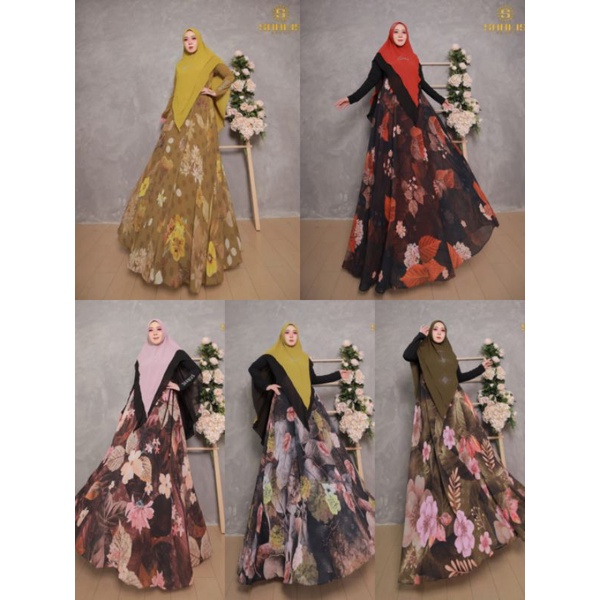 LUNARA SERIES SET SYARI BY SARKIS | GAMIS PREMIUM