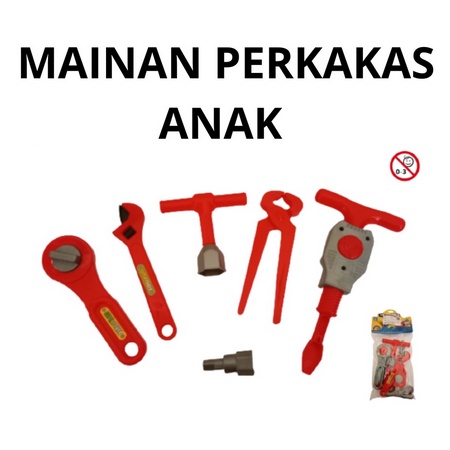 Mainan Toll Set / Mainan Anak Laki - Laki Perkakas 610008