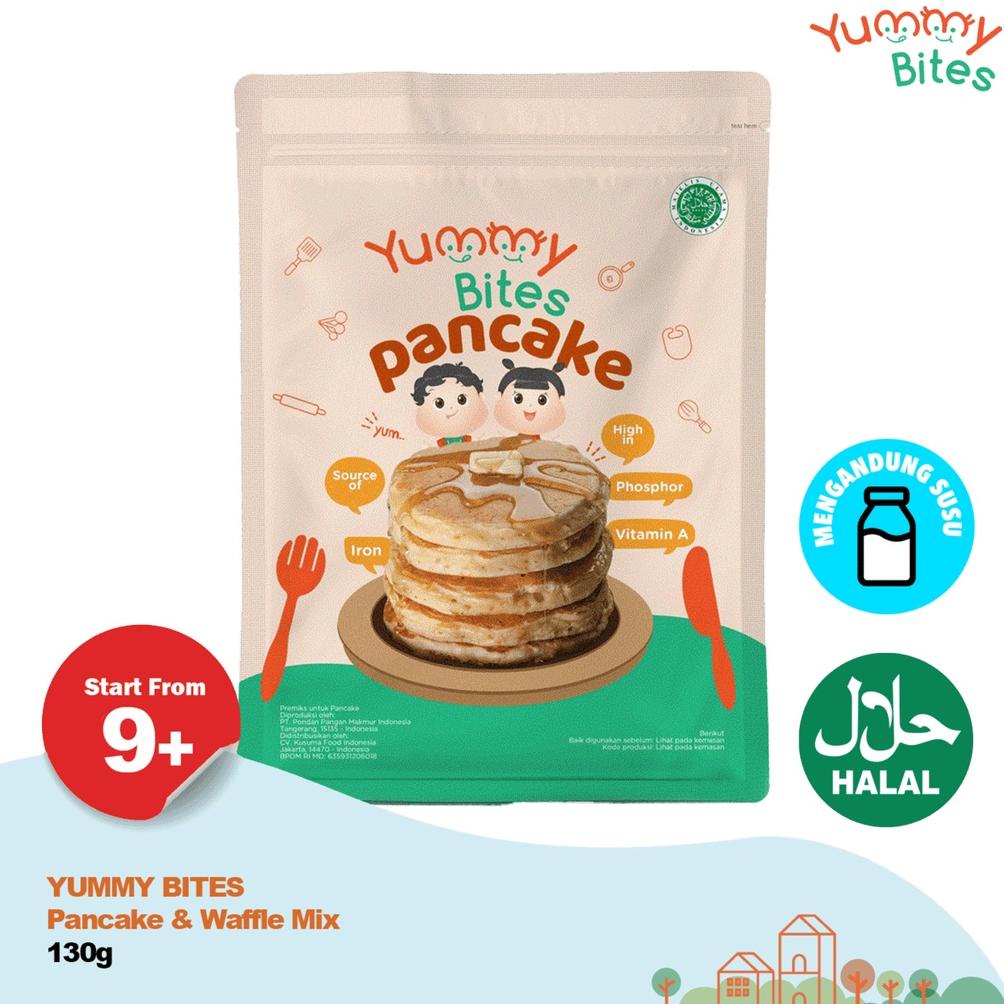 

Yummy Bites Pancake & Waffle Mix 130gr - Tepung Pancake Anak