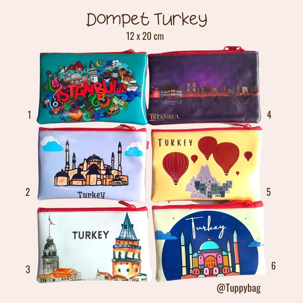 Dompet Turkey / Souvenir Oleh-Oleh Mancanegara Turki Istanbul