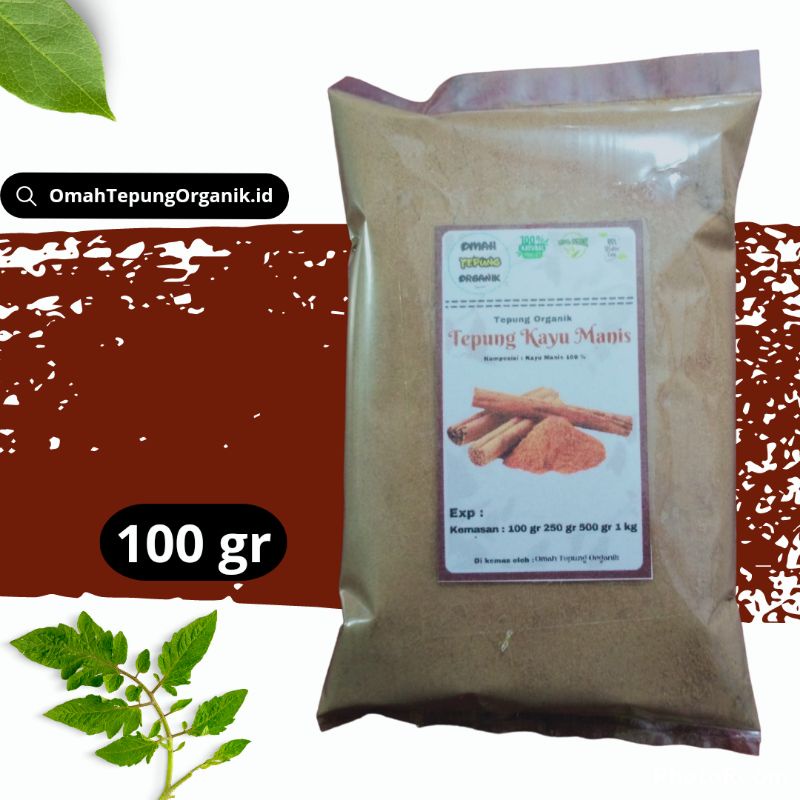 

Bubuk KAYU MANIS kemasan 100 Gram/Tepung KAYU MANIS 100 gram/Serbuk KAYU MANIS kemasan 100 Gram