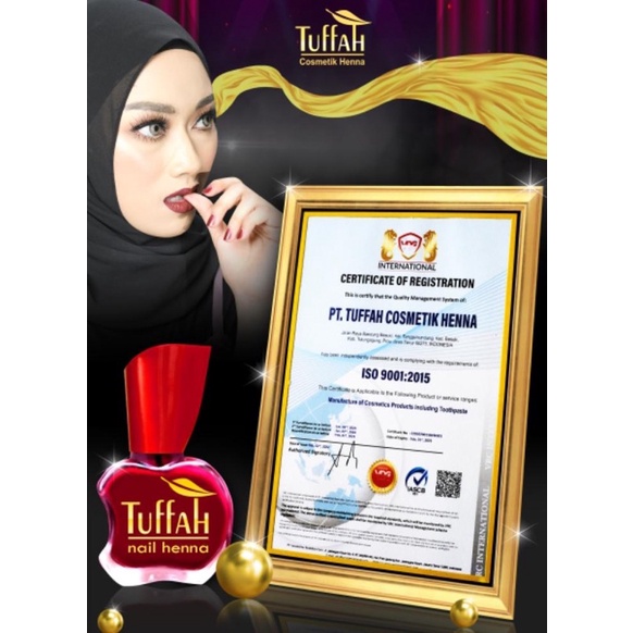 TUFFAH NAIL HENNA/ Tuffah ORIGINAL, Henna Tuffah/ GROSIR HENNA TUFFAH