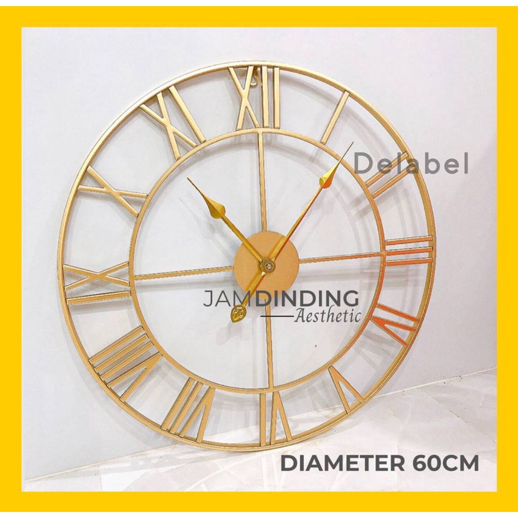 Jam Dinding Romawi / Jam Dinding Estetik / Jam Dinding Nordic / Jam Dinding