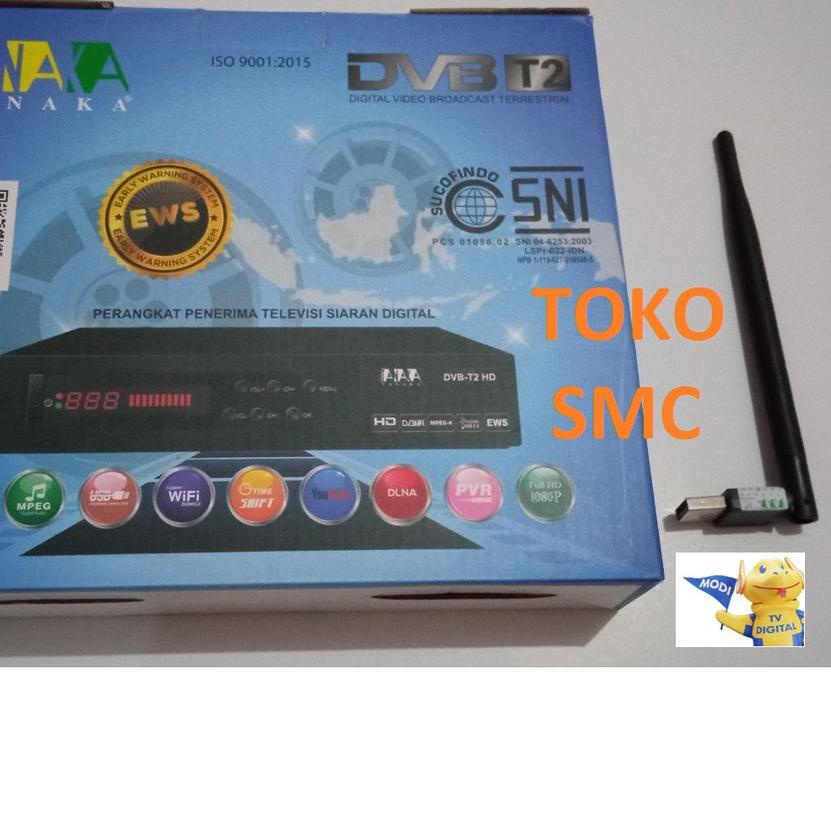 ❇ Set Top Box tanaka DVB-T2 tv digital + usb dongle wifi ❉