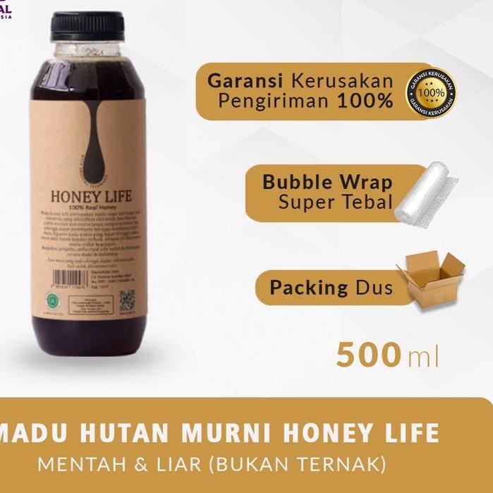 

☼ HL - Asli Hutan Honey Life | Murni Forest Honey 500Ml ❂