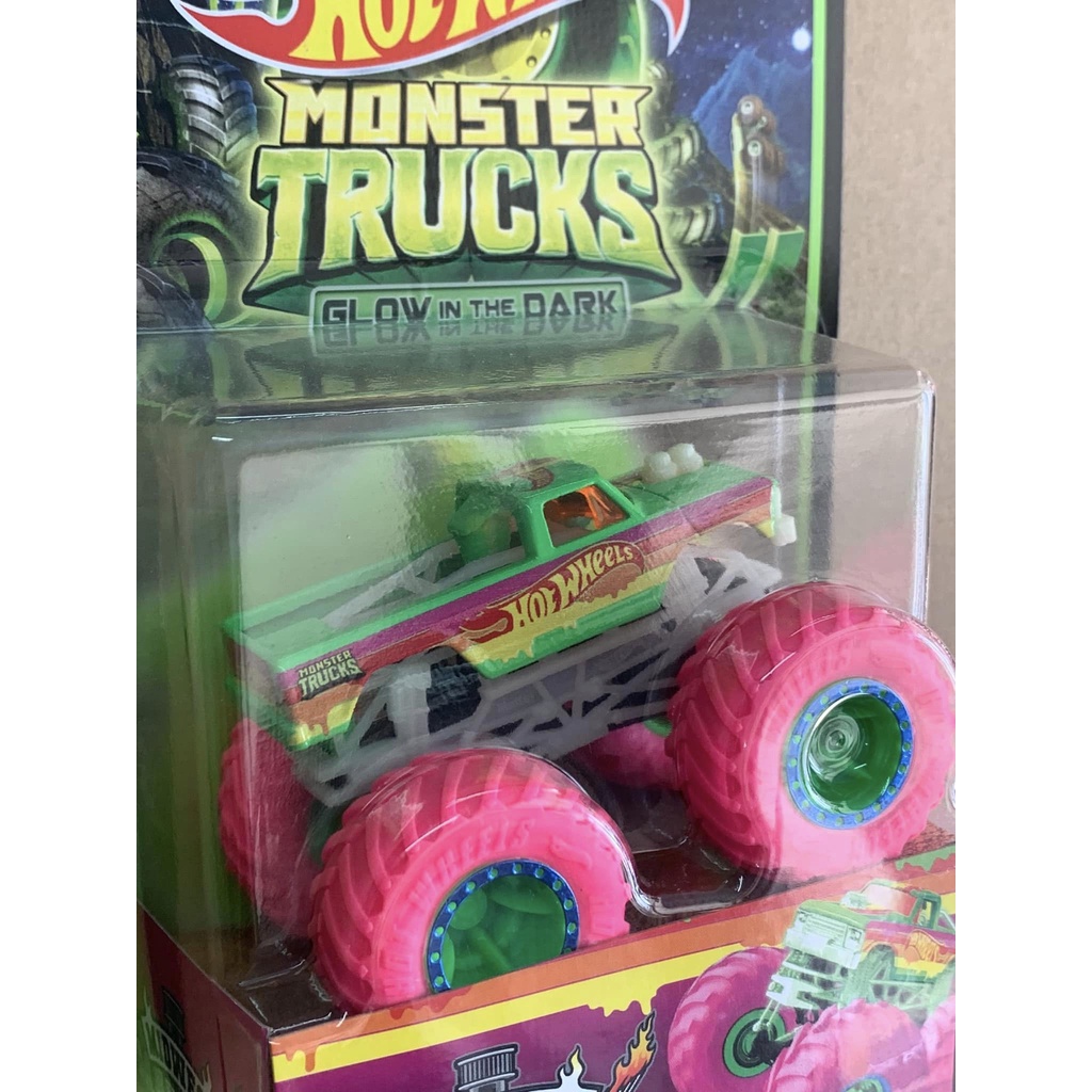 Hotwheels Monster Trucks Glow in the Dark Midwest Madness