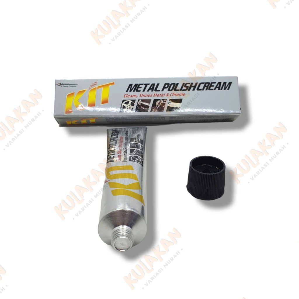 Kit Metal Polish 50gr Gram Pembersih Chrome Logam Metal