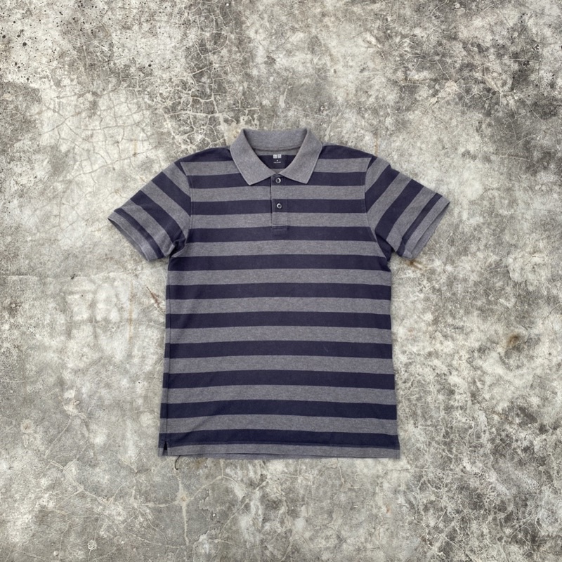 Uniqlo polo strip