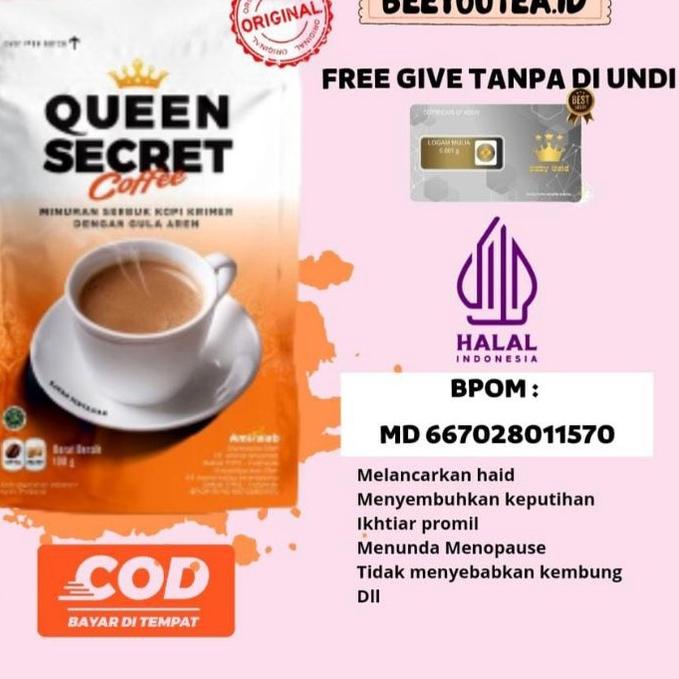 

♥ (Ready) Queen Secret Coffee kopi melancarkan haid by AMIRALAB ❋