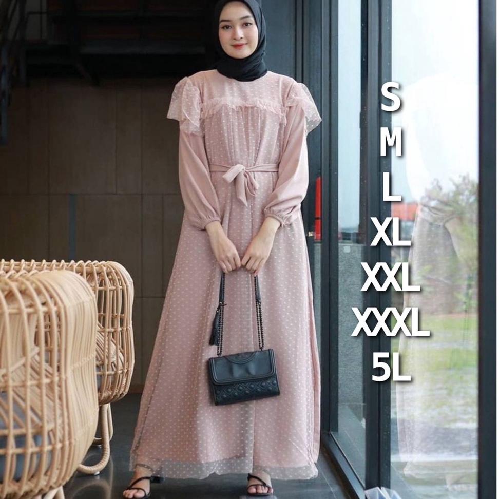 MURAH MIRA DRESS JUMBO BEST SELLER| DRESS MIX TILE PREMIUM S M L XL XXL XXXL 5L R_PROJECT