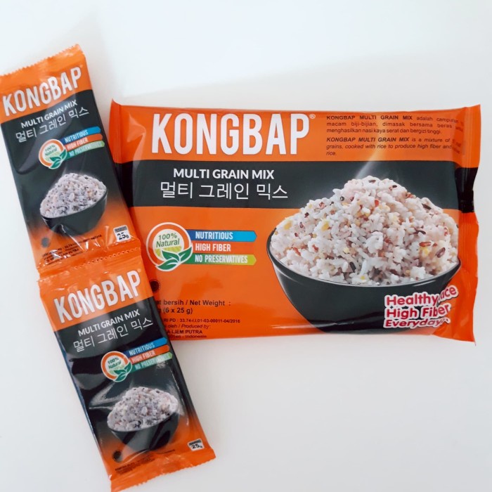 

Best Seller Kongbap Multi Grain Mix 150Gr / Biji Bijian Campuran Beras Sehat