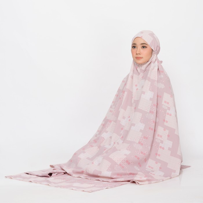 ZM ZASKIA MECCA - DHUHA BLUSH MUKENA - EDISI TORAJA