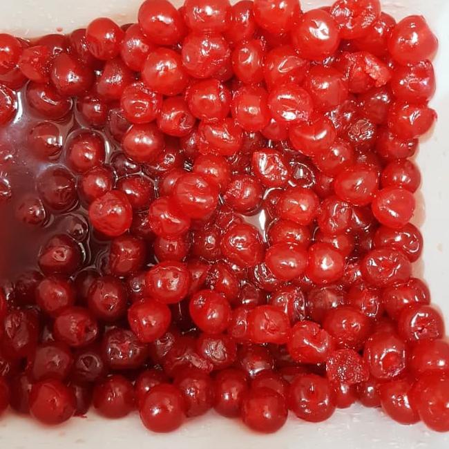 

♢ cherry gundul 500 gram tanpa tangkai kering import aptunion 500gr ◘