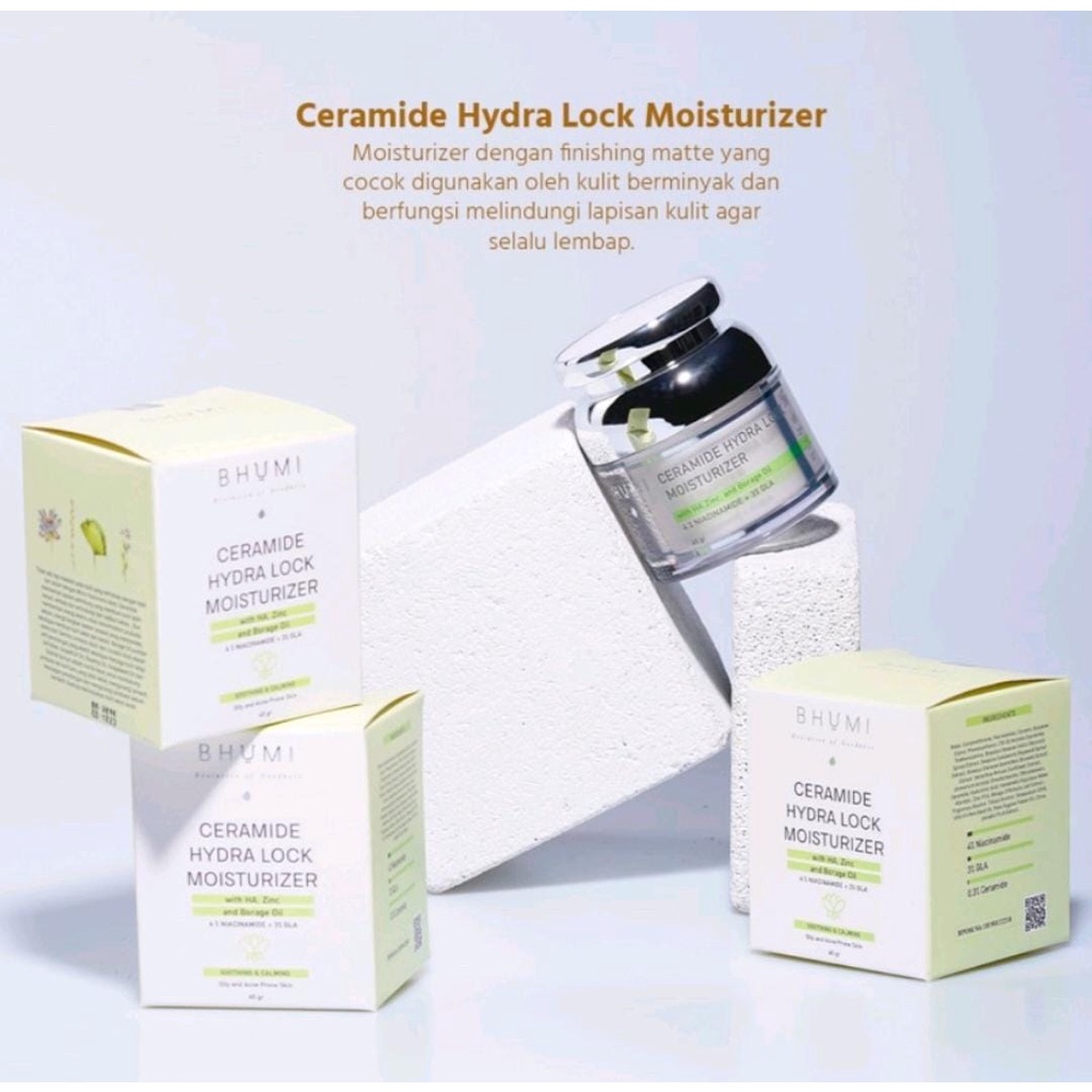 BHUMI CERAMIDE HYDRA LOCK MOISTURIZER 45gr