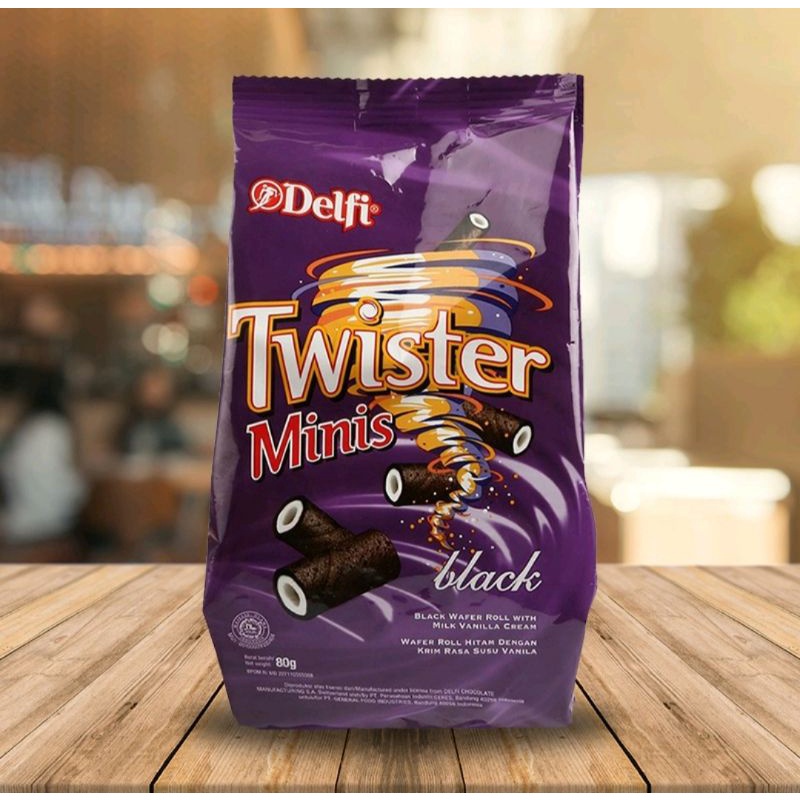 

DELFI Wafer Stick TWISTER Minis Black Vanilla Pack 70gr