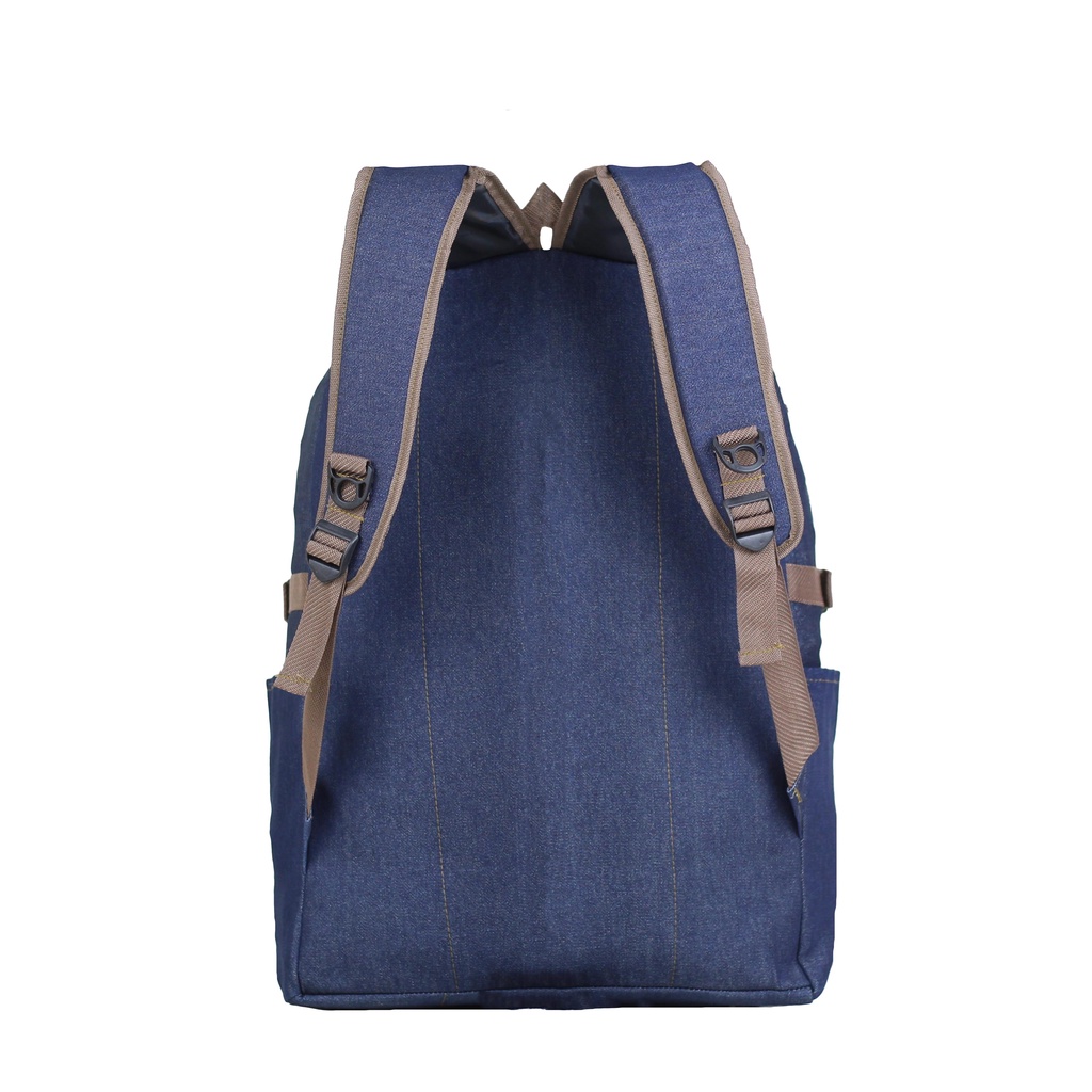 Tas Ransel Pria Wanita Kanvas Denim ARCHIE Backpack Cowok Cewek DIstro Terbaru Kapasitas Besar Muat Banyak Bahan Tebal Kualitas Impor Ransel Mudik Backpacker Traveling