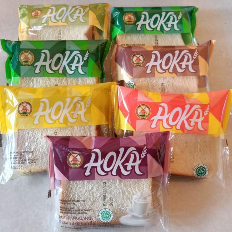 

☃ AOKA ROTI VIRAL[TERLARIS] PER 1 DUS ISI 60 PCS.. ℮