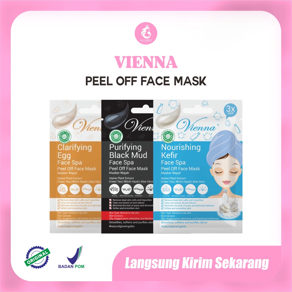 Vienna Peel Off Face  Mask 15ml