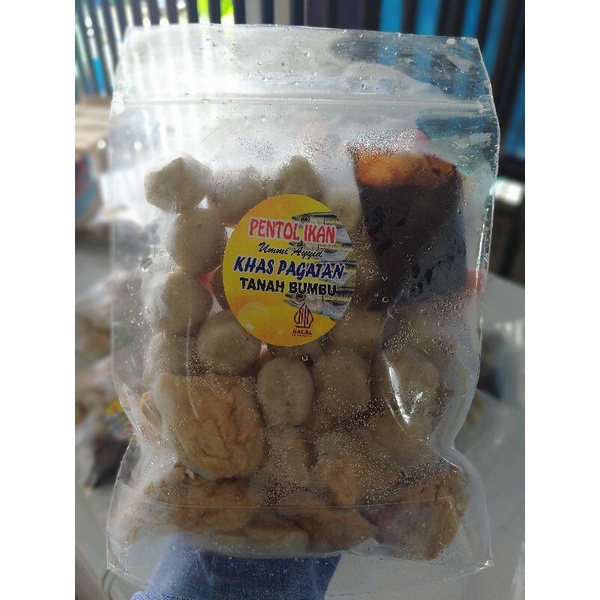 pentol ikan dan tahu bakso khas pagatan