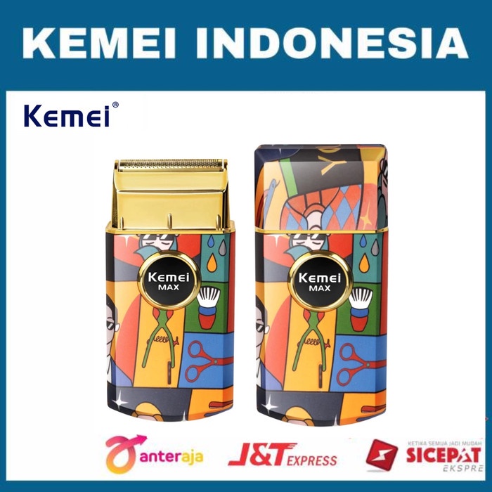 KEMEI INDONESIA KEMEI KM-RS7098 GRAFITY SHAVER KEMEI RS7098 SHAVER