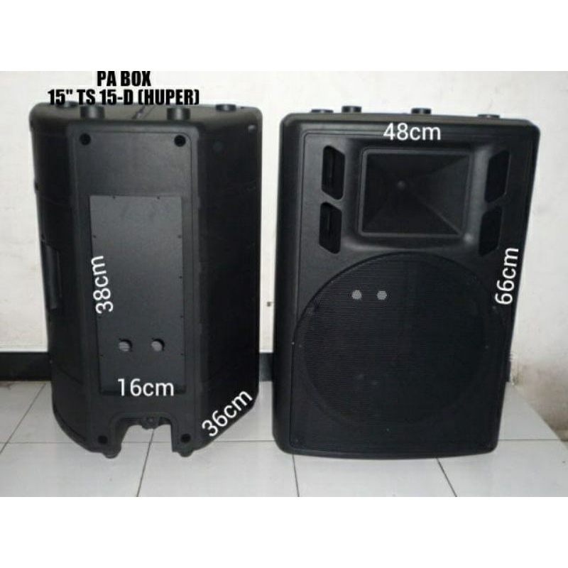 Box speaker 15 inch model huper box speaker kosong 15inch