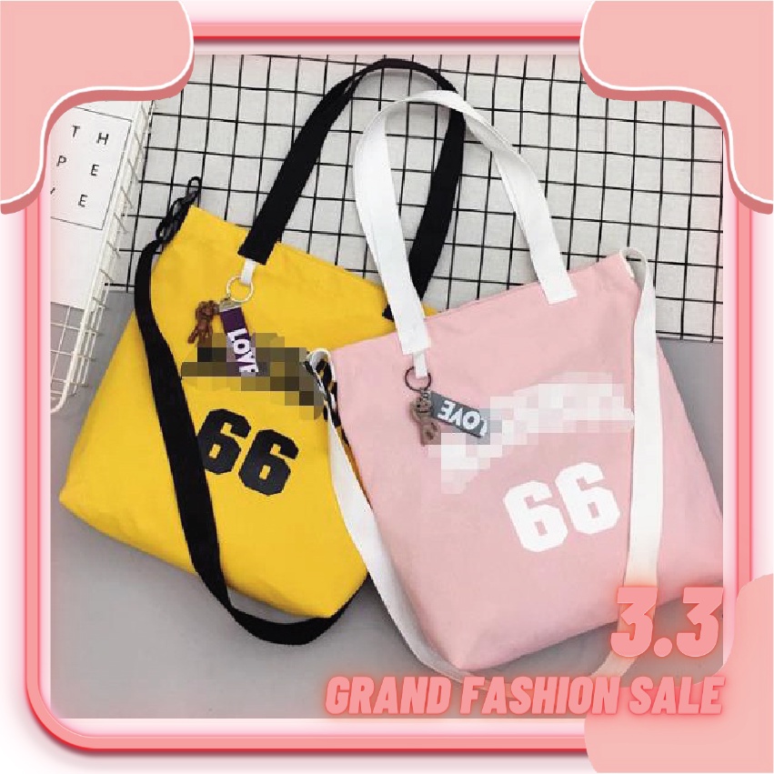 [IMPOR] DOMMO - D1542 Tas 66 Shoulder Bag T402 / Tas Wanita / Tas Tengteng / Tas Tote / ToteBag