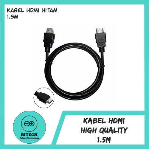 Kabel hdmi 1,5meter / KABEL HDMI STANDARD MURAH 1.5Meter