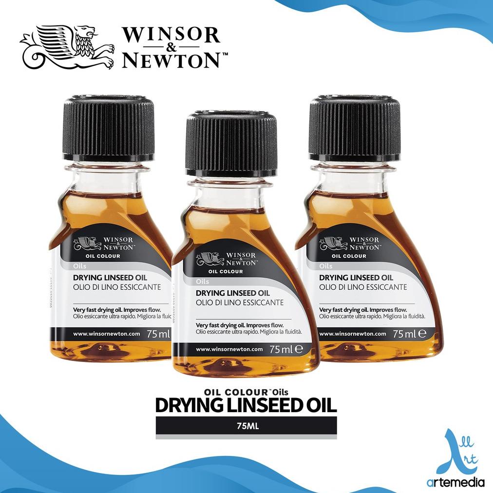 

Medium Cat Minyak Winsor & Newton Drying Linseed Oil Painting