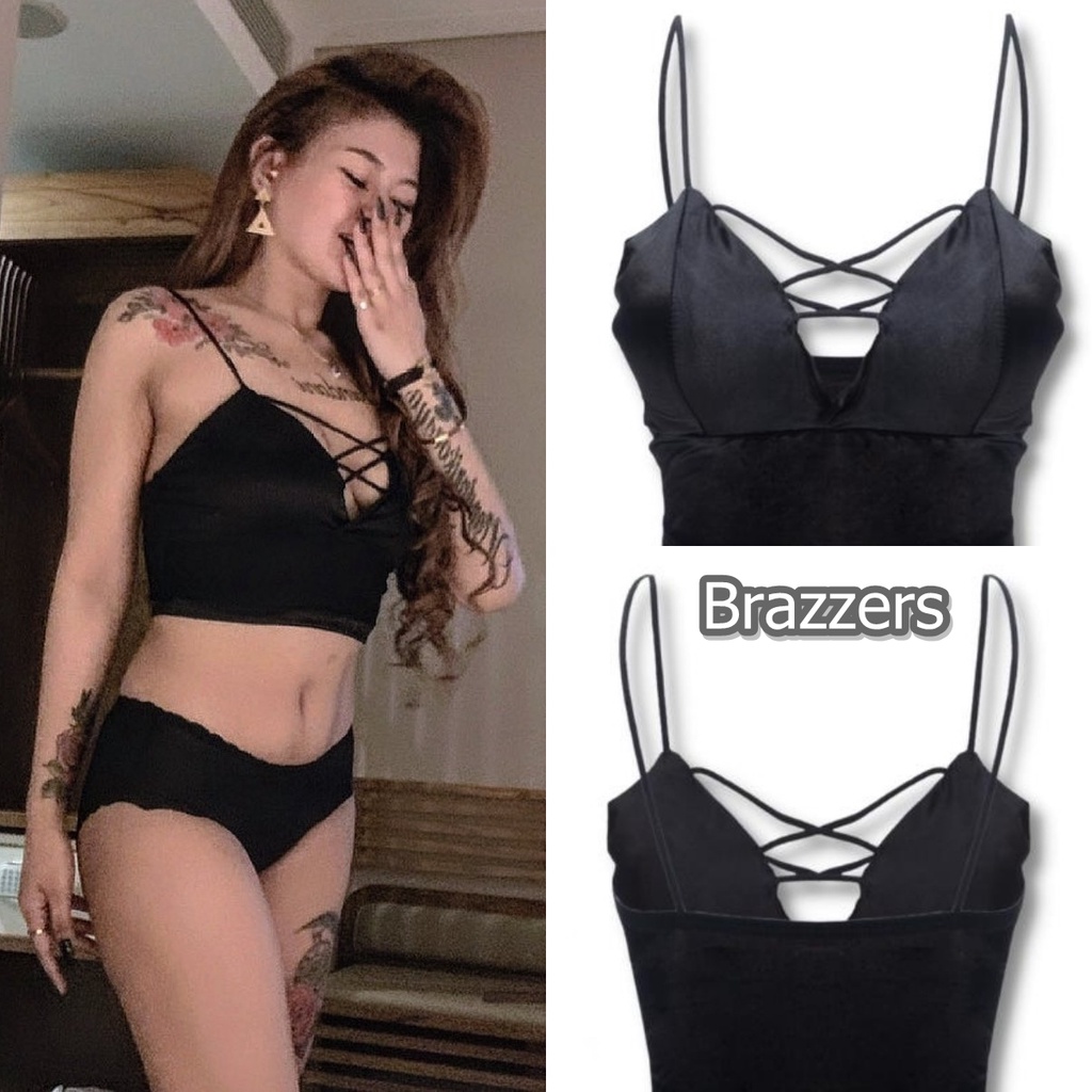 Bra Crop Top Beha Ukuran 34 36 38 Cocok Pakai Baju Dalaman Daleman Jas Blazer Untuk Liburan Tidur Re