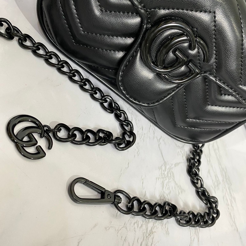 G Marmont Shoulder Bag 9756 (FreeKantongKain+Bubble Wrap)