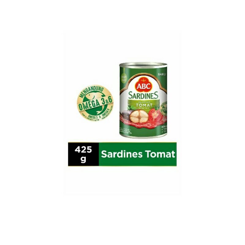 Abc Sardines Tomat 425G