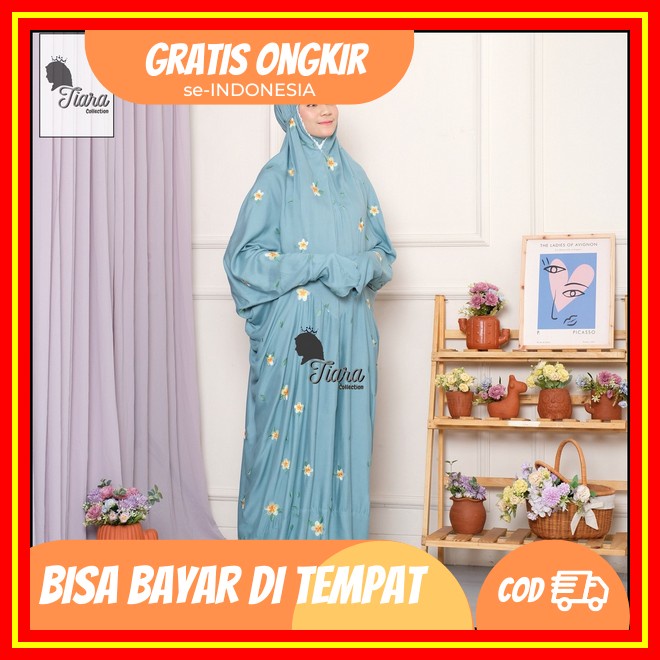Mukena Wanita Terbaru 2023 Dewasa Remaja Jumbo Kekinian Motif Cewek Murah Perempuan Terusan Bahan Ad