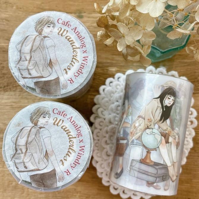 

Cafe Analog x Windry Ramadhina - Wanderlust PET Tape (FULL ROLL) JUAL