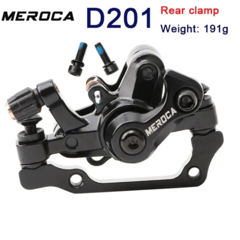 Meroca Caliper Sepeda Rem Cakram Mekanik Kaliper Disc Brake Sepeda